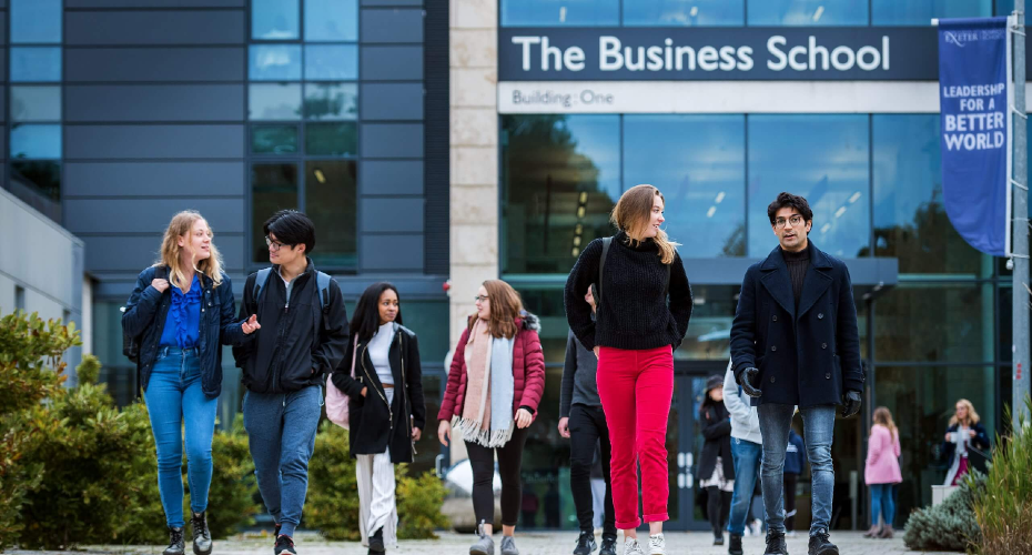 University of Exeter Business School students