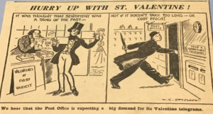 Hurry up with St Valentine's