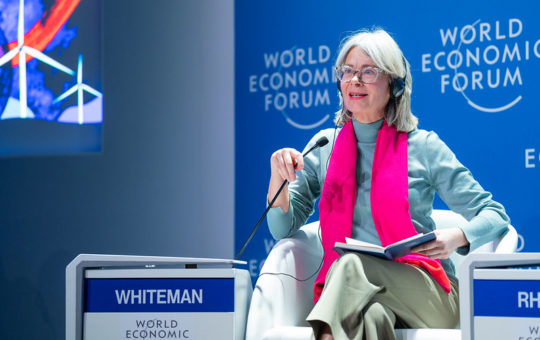 Gail Whiteman at World Economic Forum