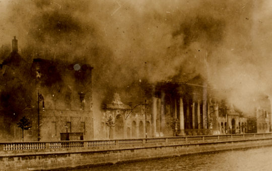 The Four Courts in Dublin, June 1922