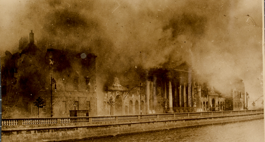 The Four Courts in Dublin, June 1922