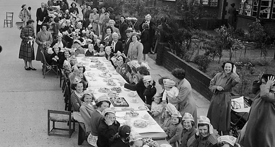 Coronation celebrations in Shrewsbury