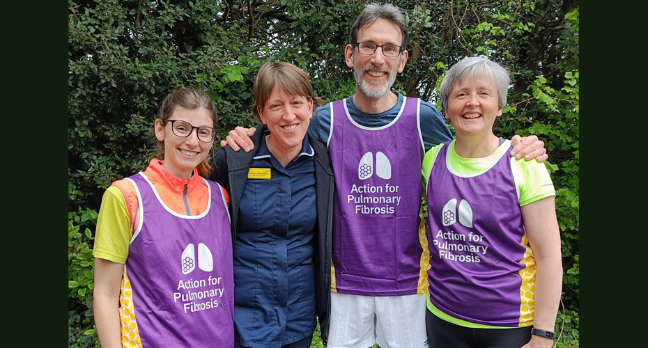 Members of the Royal Devon interstitial lung disease team