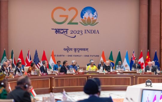 G20 leaders at summit in New Delhi