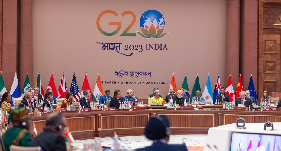 G20 leaders at summit in New Delhi