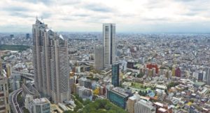 Skyscrapers in Japan