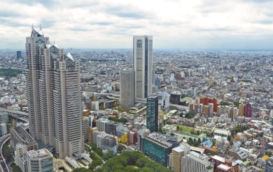 Skyscrapers in Japan