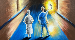 nursing painting