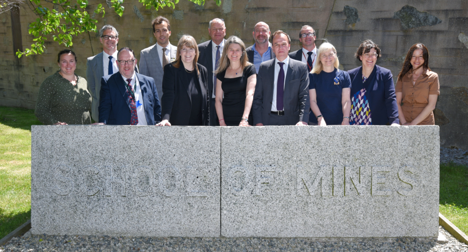 Minister of State visits University of Exeter, Cornwall to discuss the future of critical minerals and mining