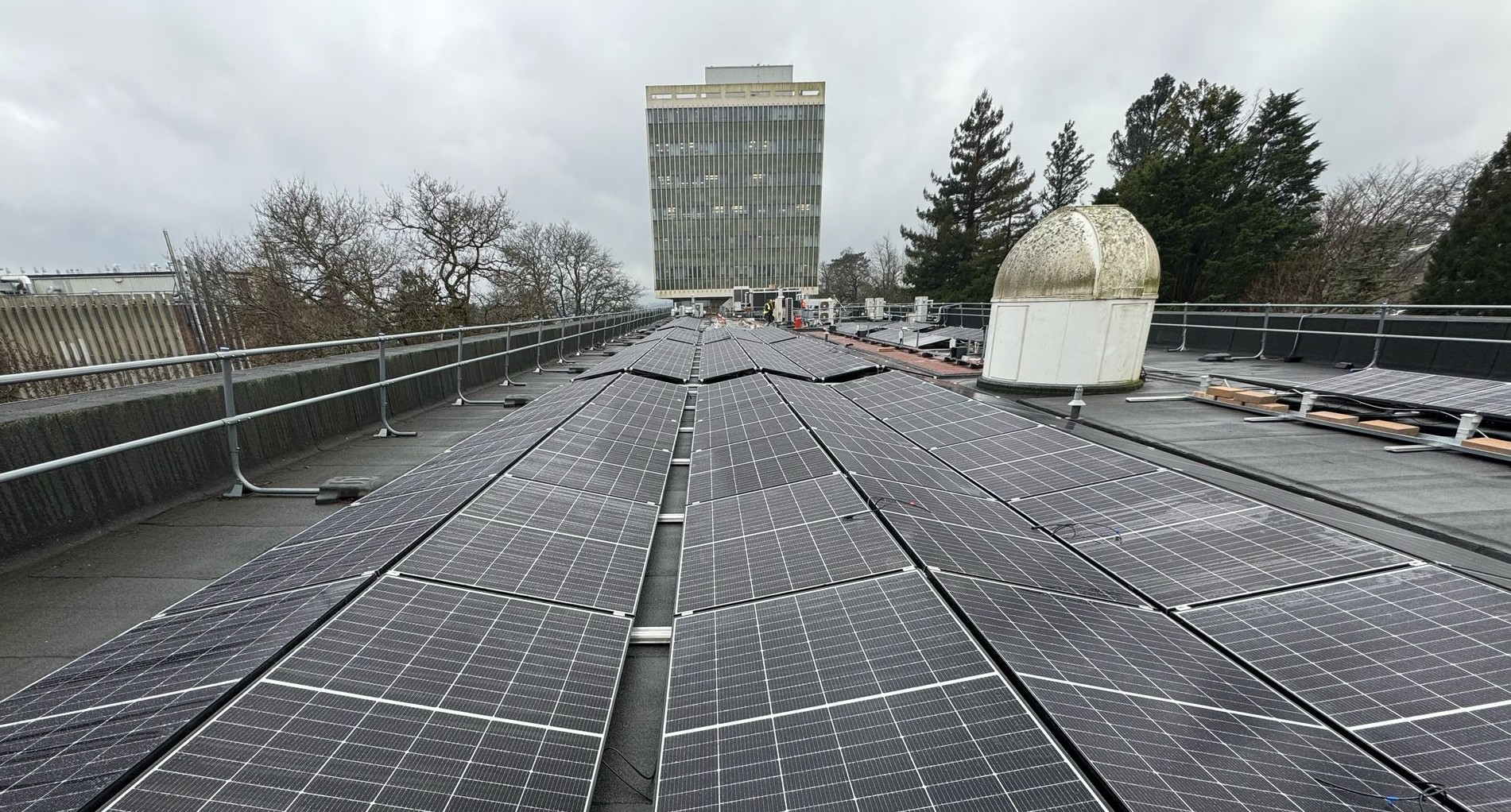 New solar panels as University of Exeter continues green transition