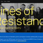 Website showcases new wave of Ukrainian wartime poetry