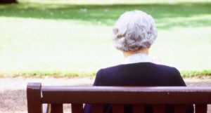 women on bench Pexels