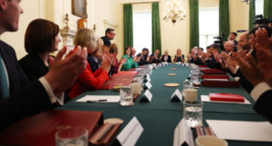 Prime Minister Andy Burnham hosts his first weekly Cabinet Meeting in 10 Downing Street. Picture by Lauren Hurley No 10 Downing Street