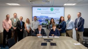 Signing of the Memorandum of Understanding between Exeter and Plymouth Marine Laboratory